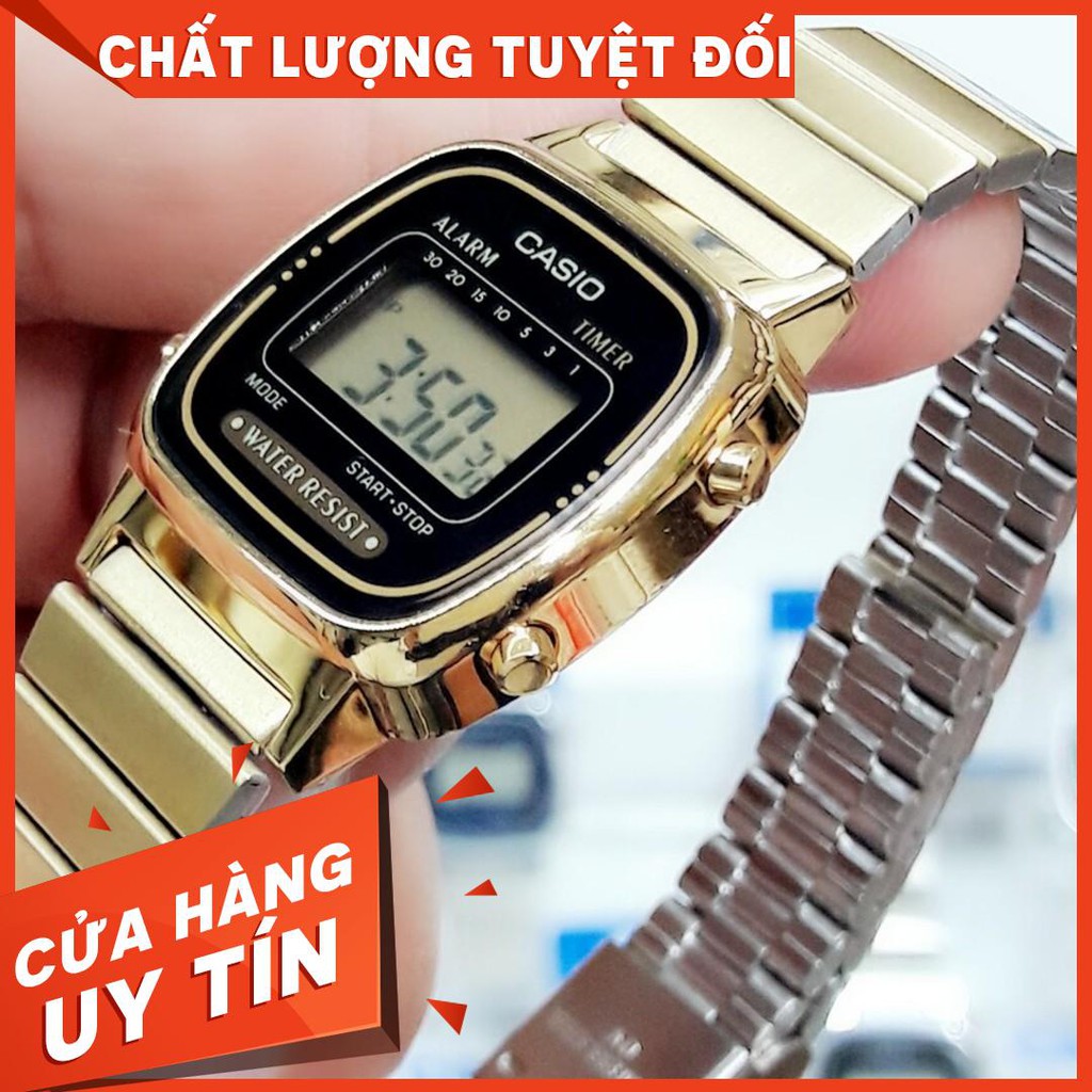 HOT Đồng hồ nữ Casio điện tử chính hãng Anh Khuê LA670 (nhiều màu) (25mm) chính hãng