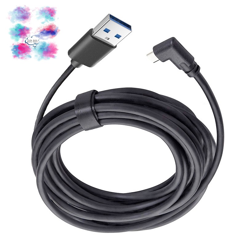 for Oculus Quest 2 Link Cable 16Ft Virtual Reality Headset Cable USB 3.2 Gen 1 5Gbps to Gaming PC VR Accessories