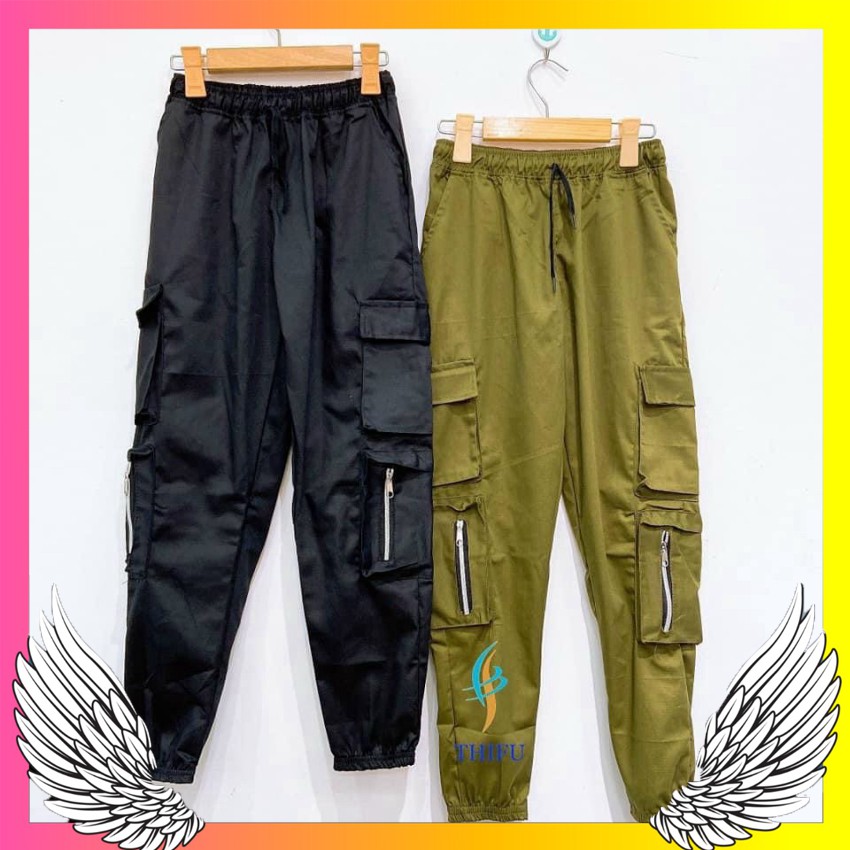𝐌𝐚̂̃𝐮 𝐇𝐨𝐭 ( CHẤT ĐẸP )QUẦN KAKI JOGGER TÚI HỘP KHÓA KÉO . (mới ra lò)
