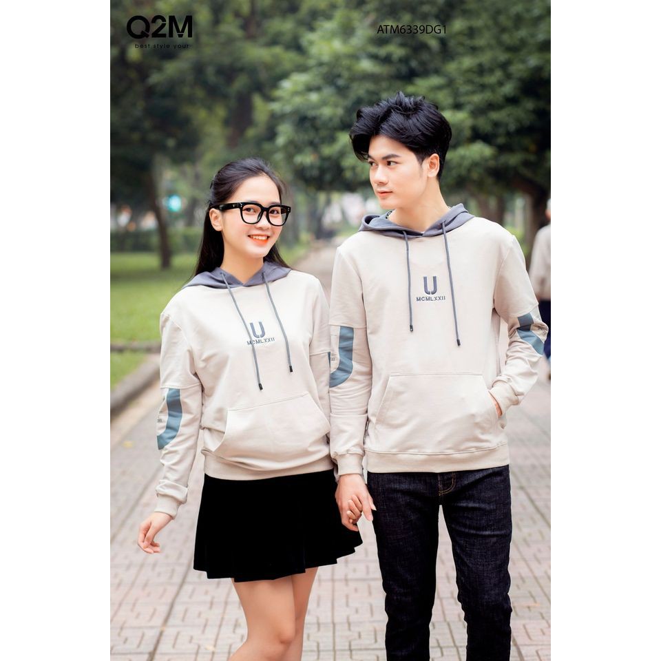Áo nỉ nam 🍎FREE SHIP 🍎AT THÊU U NGỰC ATM6339DG1