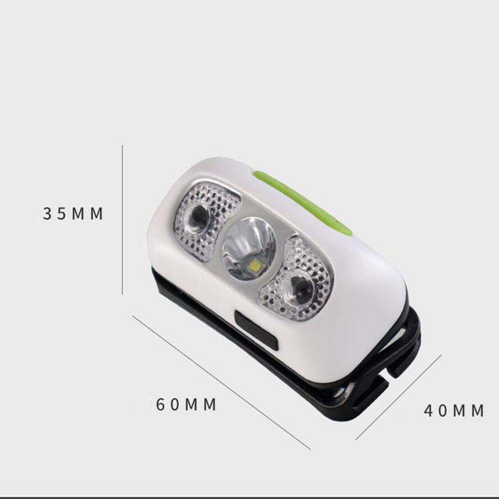 Daphs Đèn Pha LED Cảm Biến Mạnh Mẽ Có Thể Sạc Lại Dùng Khi Đi Câu Cá / Đi Bộ Đường Dài