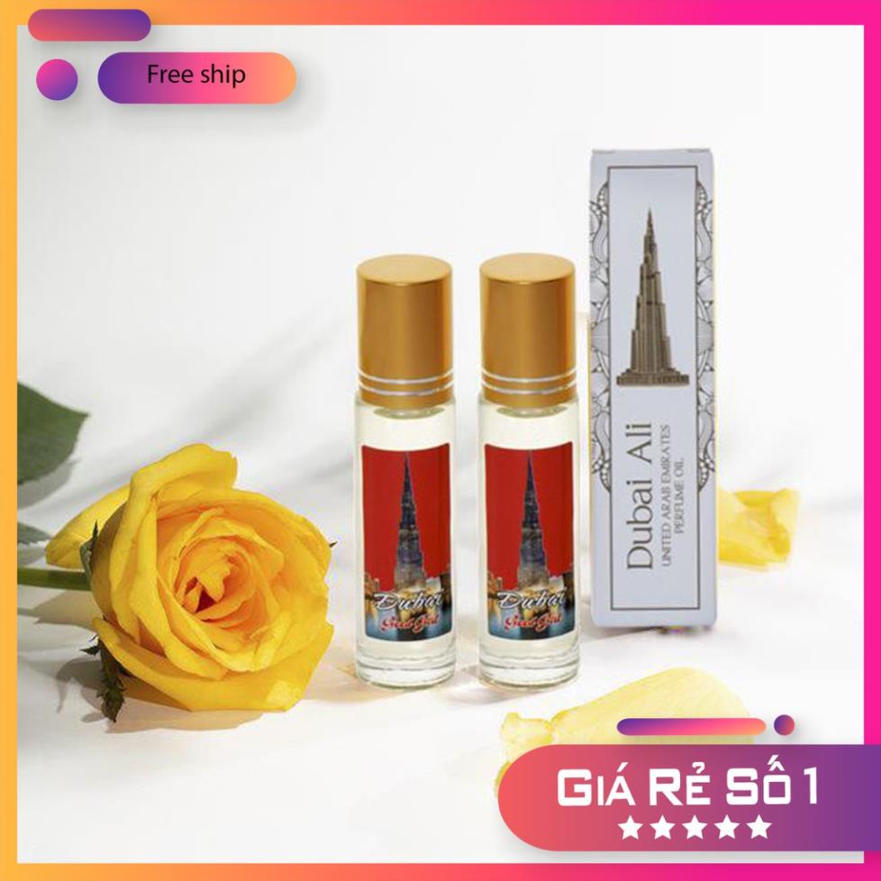 Tinh Dầu Nước Hoa Nữ Dubai Dạng Lăn 12ml Sang Trọng Quyến Rũ