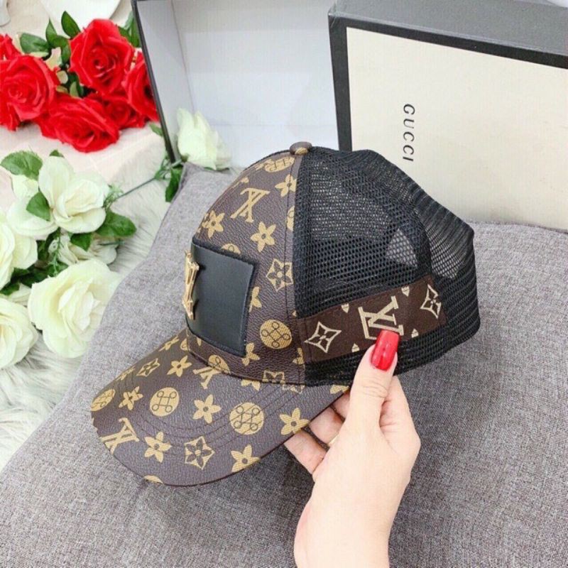 NÓN DA KẾT LƯỚI LLVV LOGO KIM LOẠI MẠ VÀNG SIÊU ĐẸP