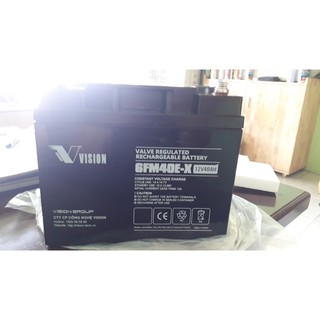 [Hoả Tốc] Ắc quy Vision 6FM40E-X 12V 40Ah - (PDC-TECH)
