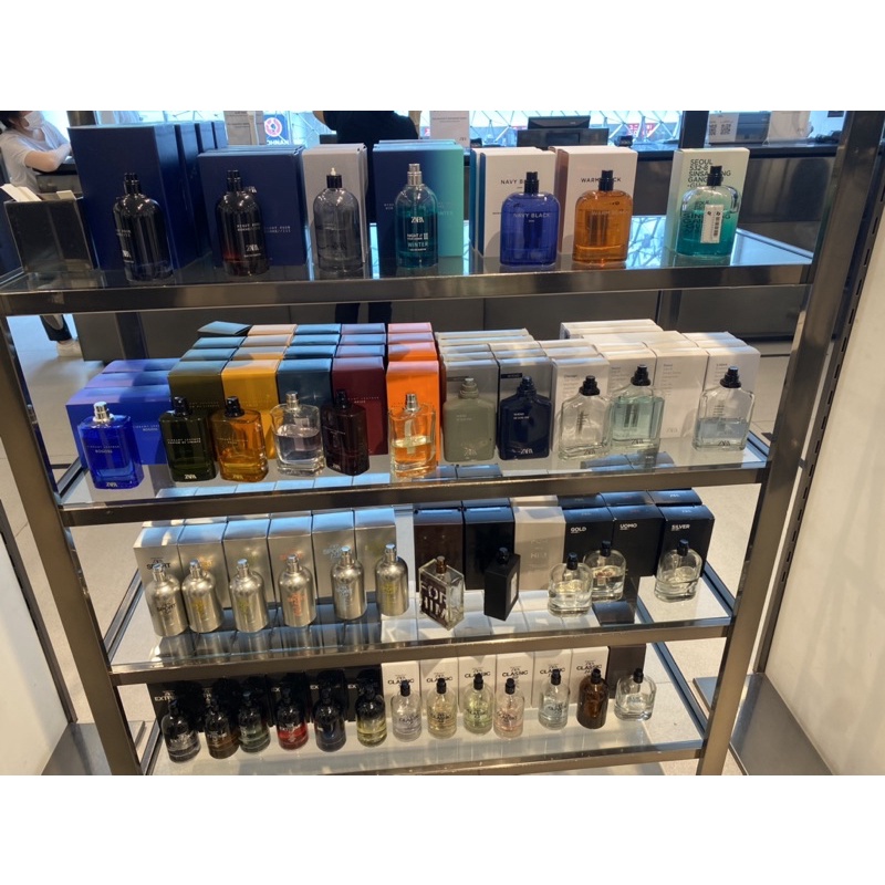 Tách set nước hoa nam ZARA MAN GOLD, SILVER 100ml ko box