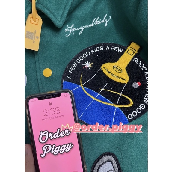 Áo DONCARE ROCKET COLLAGE JACKET - Chính hãng