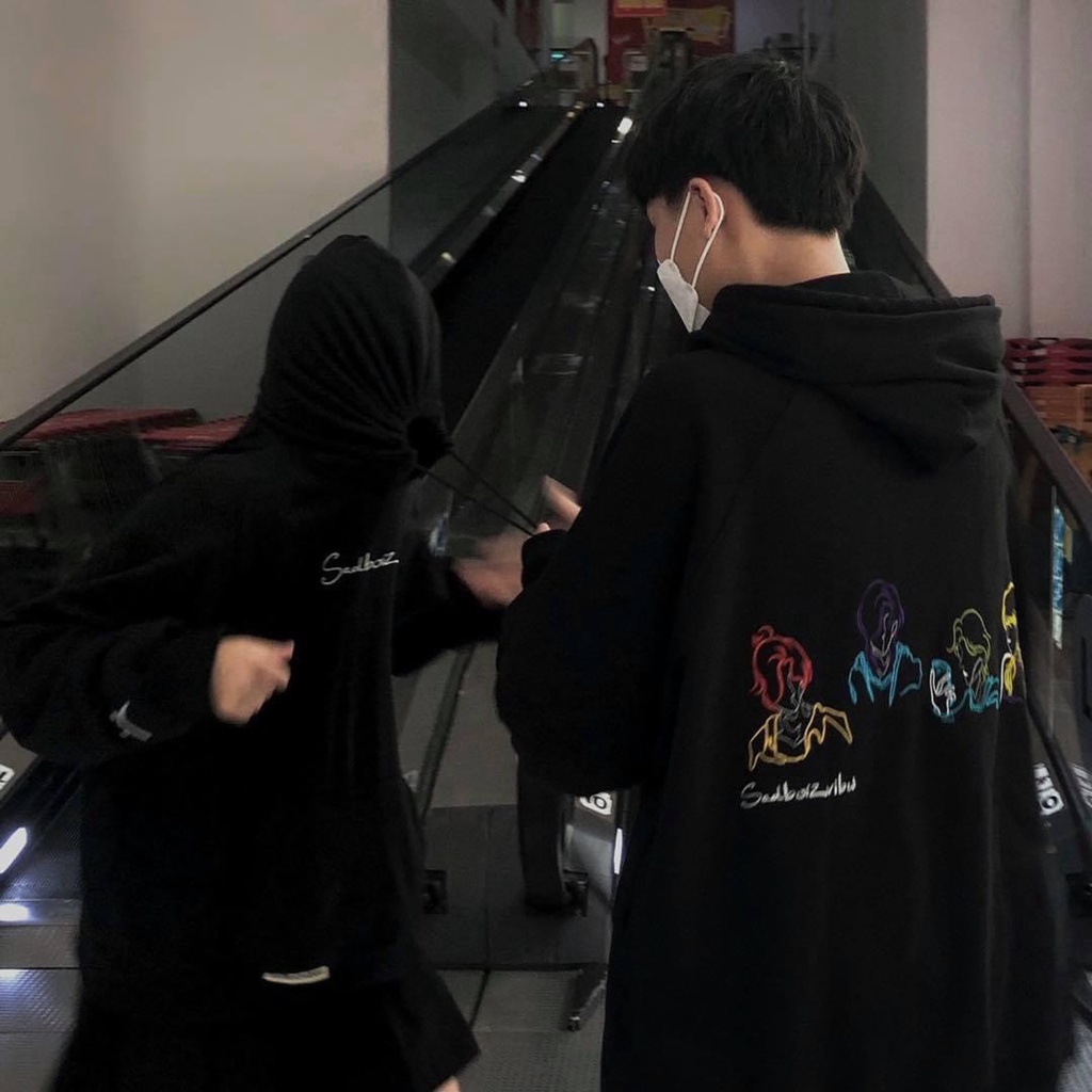 Áo Hoodie Nỉ Nam Nữ Sadboyz Dáng Rộng Tay Bồng Mũ To Unisex - Khoác Sweater Sadboyzlives