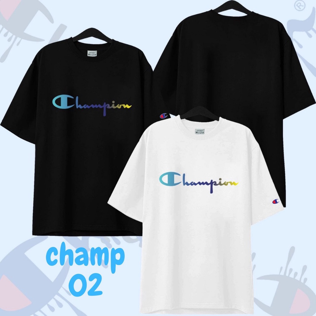 Áo Phông Nam Nữ | Các Mẫu Áo Champion | Size M L XL