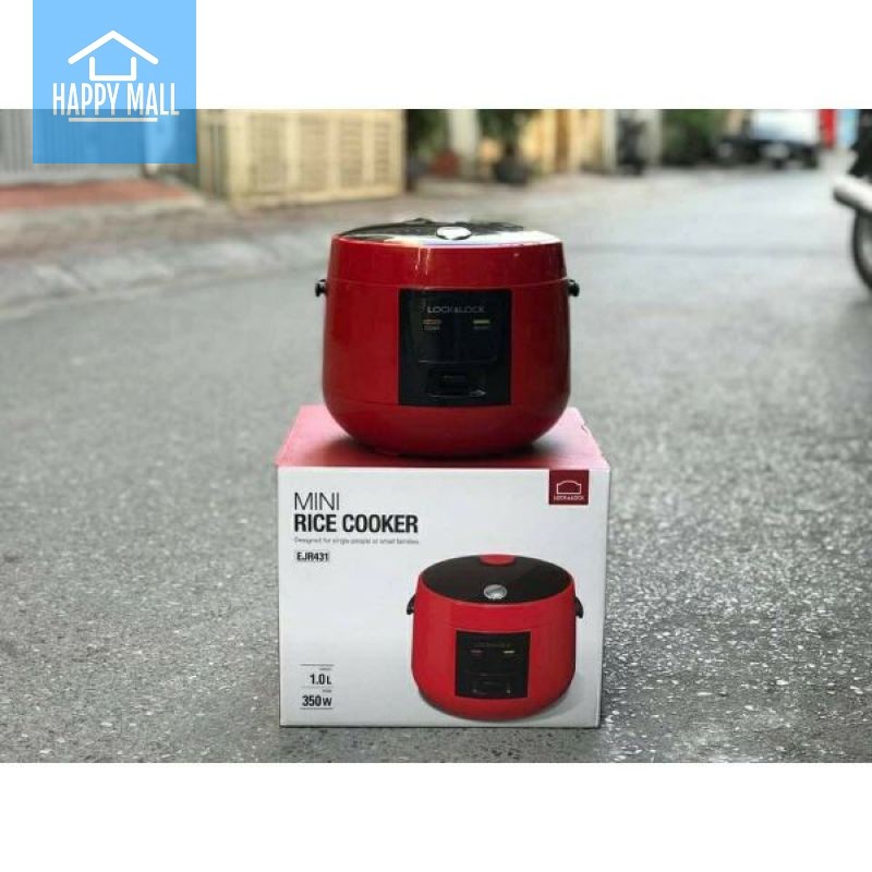 Nồi cơm điện Lock&amp;Lock Mini dung tích 1L EJR431 - Hàng chính hãng