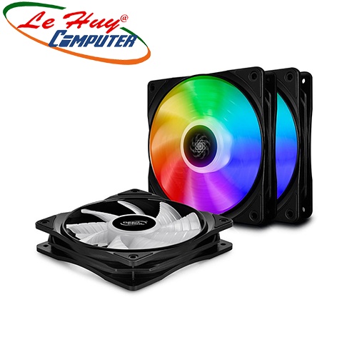 Bộ 3 fan case DEEPCOOL CF120 RGB