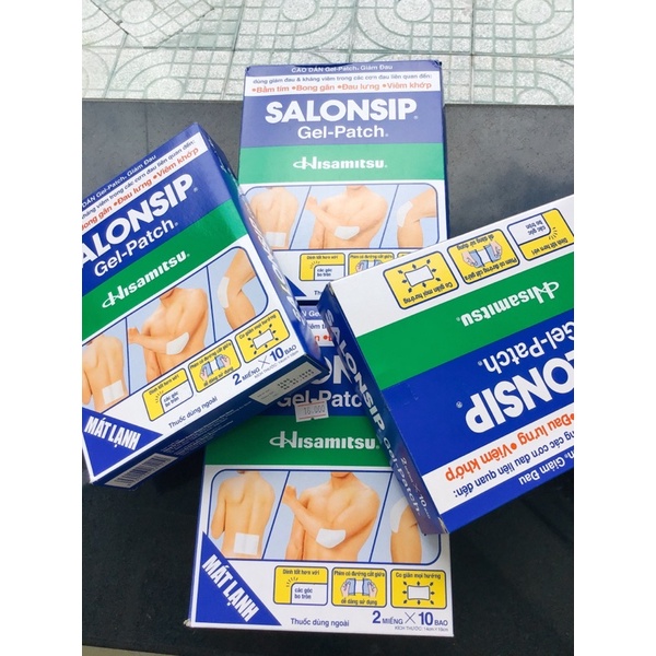 Salonsip Gel-Patch - Cao dán giảm đau Salonsip   - Tổng Kho MiềnNam