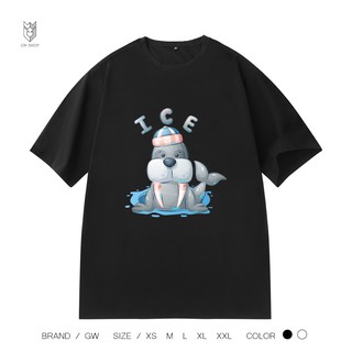 【FREE SHIP】Áo Thun nam nữ in hình Hải Cẩu siêu đẹp, áo thun ngắn tay cotton form suông - GW Shop