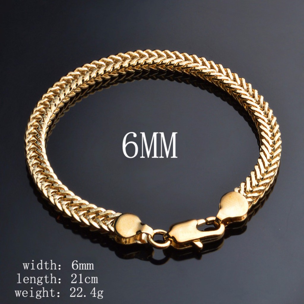 Vòng tay mạ vàng 18K sang trọng dành cho nữ