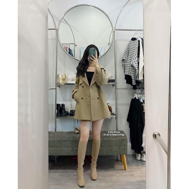 Áo khoác Mangto hình chụp thật 100%