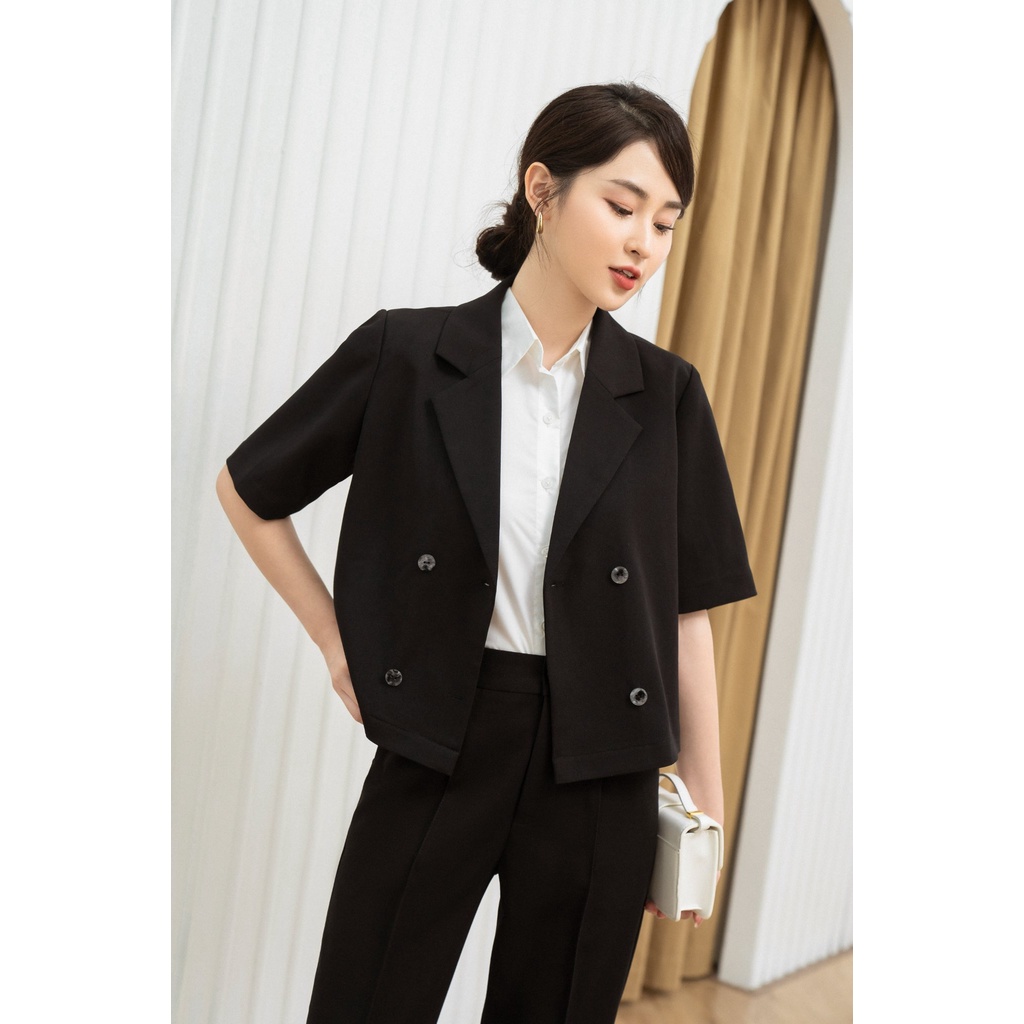 Quần baggy ly túi chéo TIINSTORE Q0D128