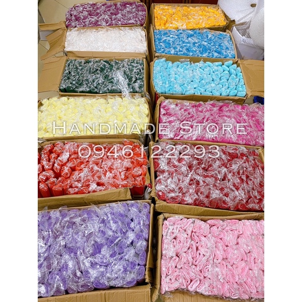 Giấy nhún làm hoa