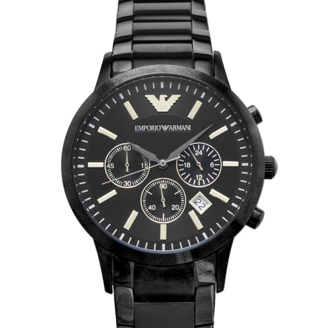 Đồng Hồ Nam EMPORIO ARMANI AR2453 Classic Chronograph Black Dial