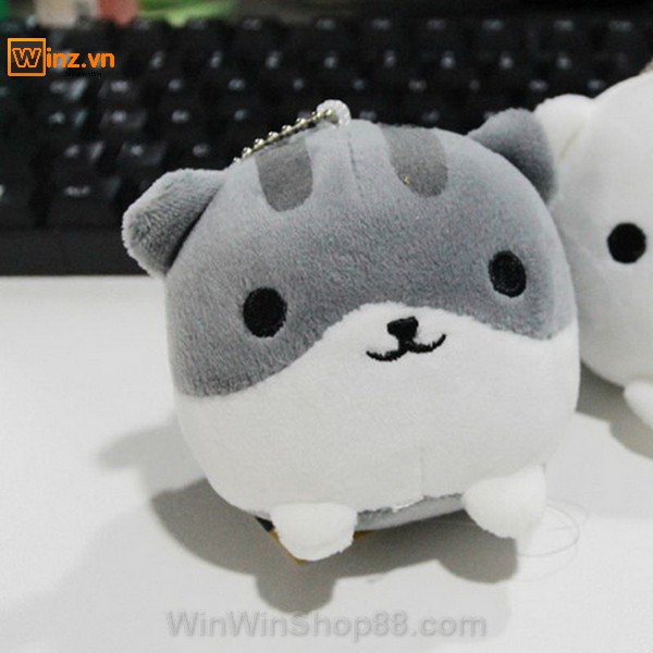 Móc khóa gấu bông mèo Neko Atsume  - Winz.vn