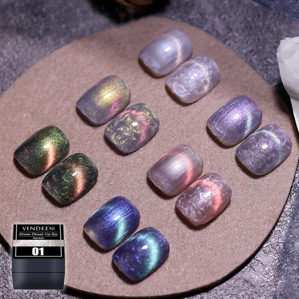 Sơn Móng Tay Gel UV Mắt Mèo 6ml EBINLANDS