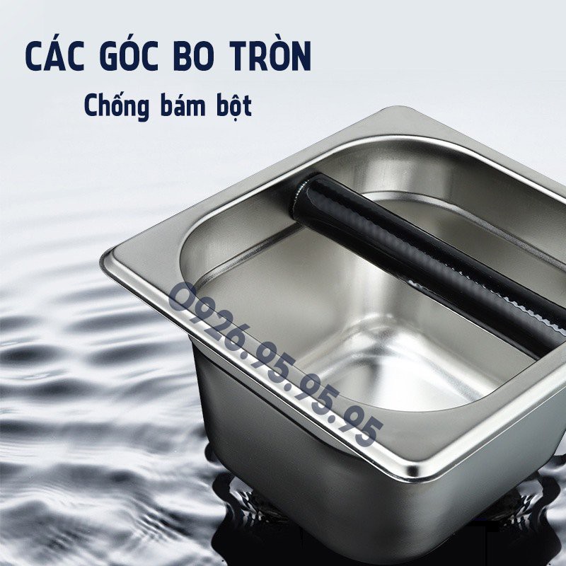 Hộp đập bã cà phê – Knock Box - Dụng cụ Cafe - Dụng cụ pha chế