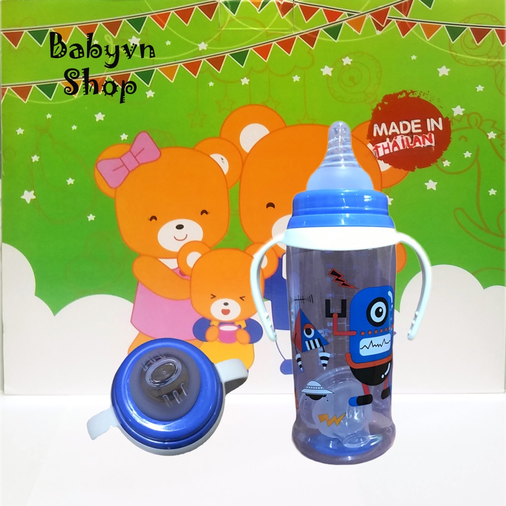 Bình sữa Thái Lan cổ rộng cho bé 330ml Babyvn Shop HC220