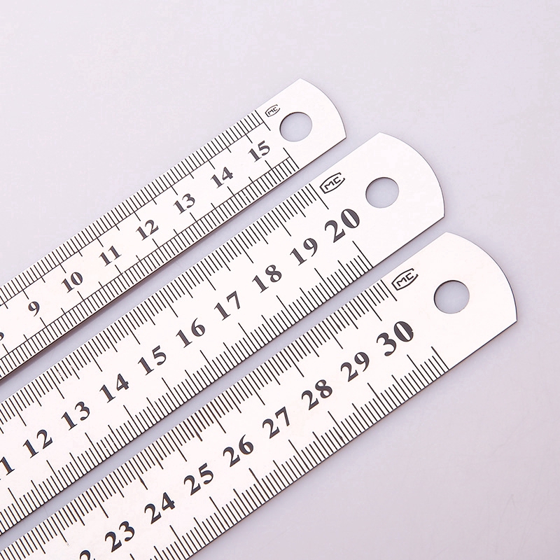 Thước Đo Bằng Thép Không Gỉ 15cm 20cm 30cm