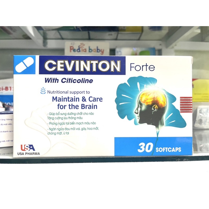 Viên Uống Cevinton Fort Usa Pharma (H/30v)