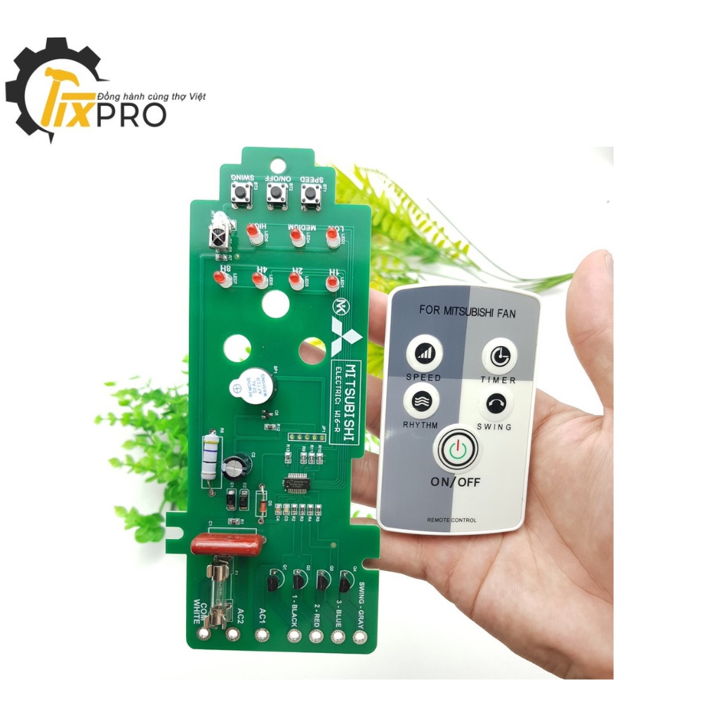 Mạch quạt Mitsubishi treo tường W16-R