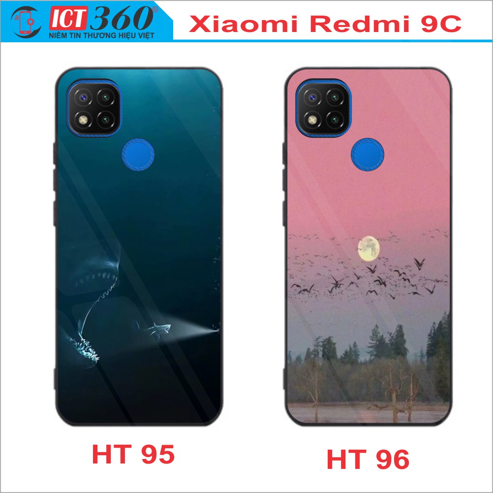 Ốp Lưng Kính Xiaomi Redmi 9C  - in theo Yêu Cầu