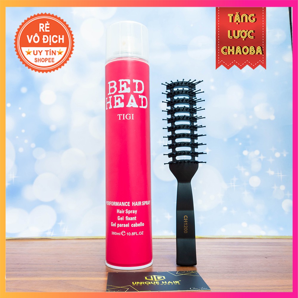 [Chính Hãng] Gôm xịt Bed Head Tigi (siêu cứng thơm không hăng mùi)