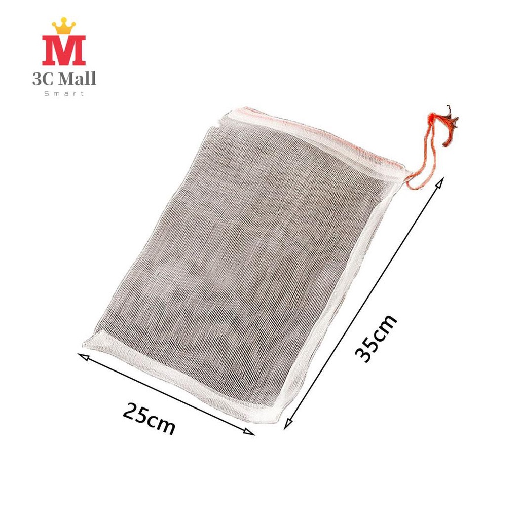 Túi Lưới Nylon Bọc Trái Cây Chống Côn Trùng 15x10cm