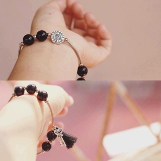 Vòng tay handmade - vòng mây hoạ ánh trăng