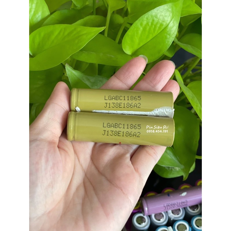 Chuyên cung cấp pin cũ 18650 số lượng lớn LG Tím