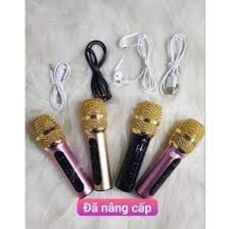 Mic thu âm livestream c11 nâng cấp cả mic cả dây hát nhẹ bắt xa,tặng tai nghe zin