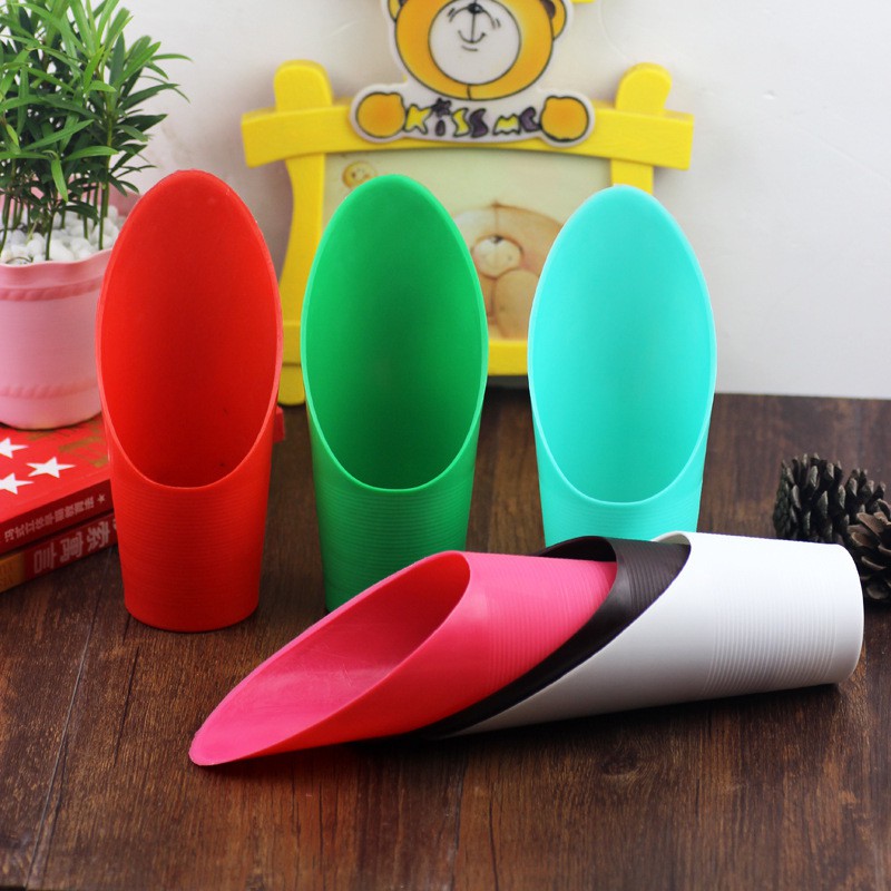 Phụ kiện Dụng cụ xúc đất nhựa trồng cây cảnh để bàn, sen đá, xương rồng, chậu cây mini