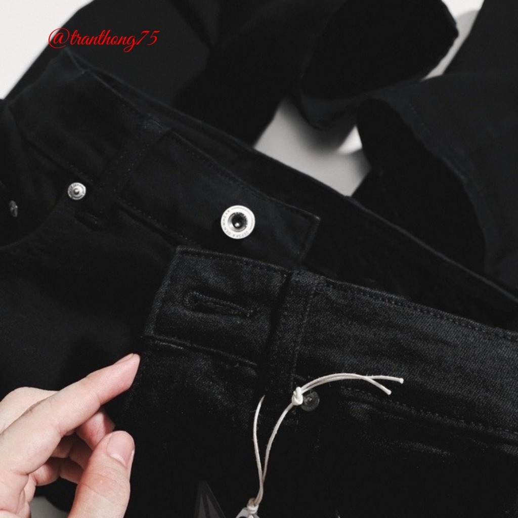 Quần jeans nam đen SKINNY cao cấp Vải đẹp, quần jean đen hình thật giá rẻ và quần nam đẹp | BigBuy360 - bigbuy360.vn