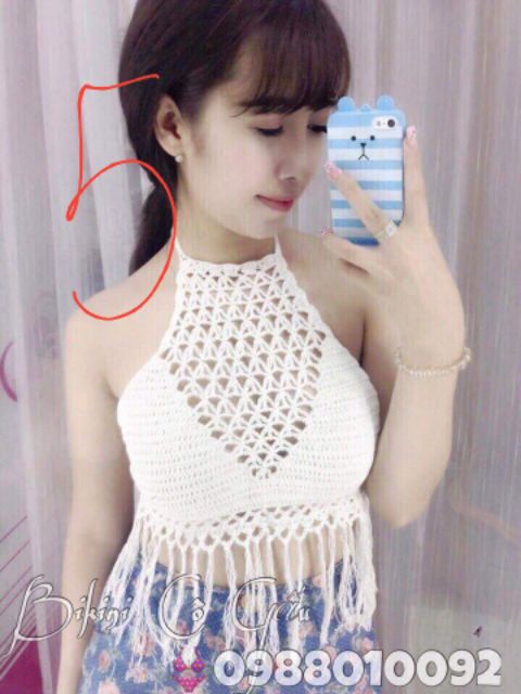 ÁO LEN  ĐI BIỂN CỰC XINH  MÀU TRẮNG | BigBuy360 - bigbuy360.vn