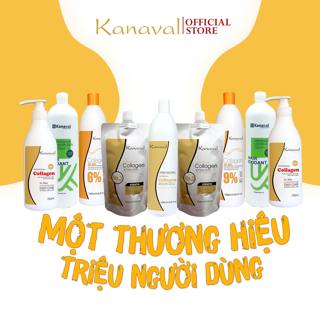 Oxy trợ nhuộm Kanaval bạc hà nhuộm tóc giúp, tẩy tóc, lên màu sáng và nâng tone - Kanaval Official Store