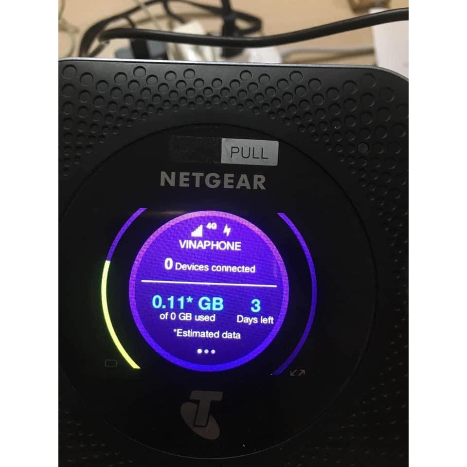 Phát Wifi 4G Cao Cấp Netgear M1  Hàng Mỹ -Tốc độ 4G 1000Mbps -Pin 5040mAh-Hỗ Trợ 20 Máy like new 98%