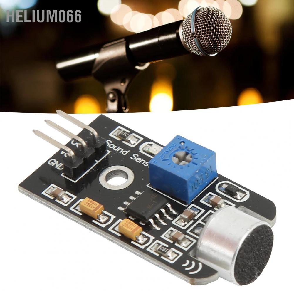 Mô-đun Cảm Biến Âm Thanh Micro 5V Độ Nhạy Cao Helium066