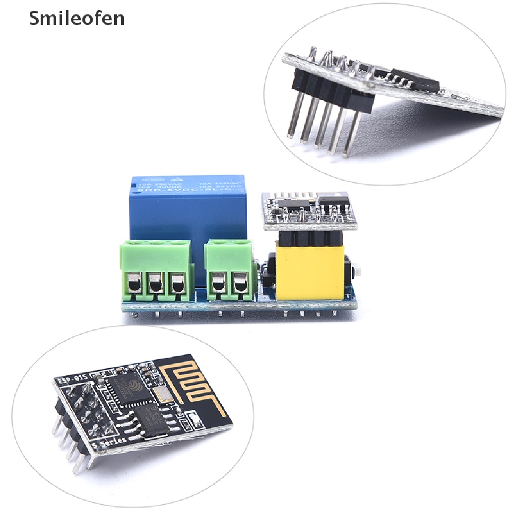 Mô Đun Rơ Le Điều Khiển Từ Xa ESP8266 ESP-01S 5V WiFi Thông Minh