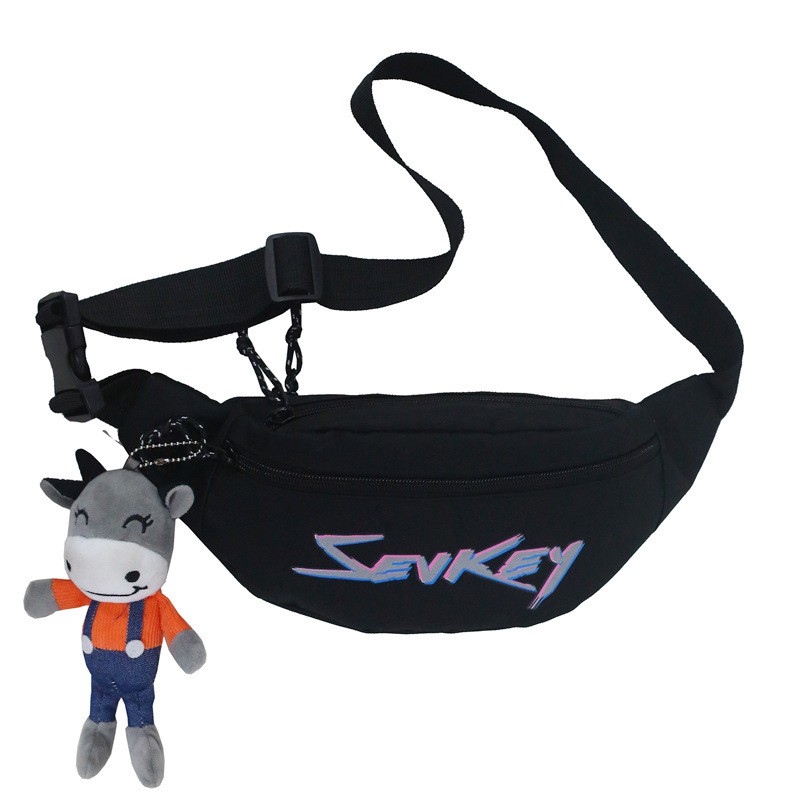 Túi Đeo Chéo Nam Nữ Unisex Túi Bao Tử SEVKEY Vải Canvas Hàn Quốc Chống Nước Tuyệt Đối | BigBuy360 - bigbuy360.vn