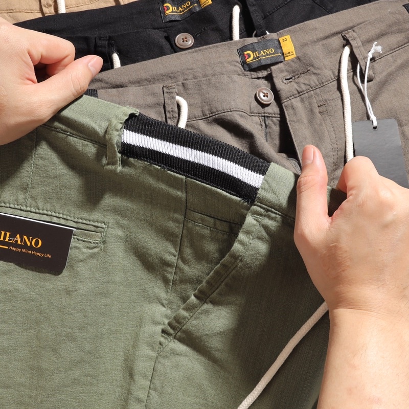 Quần short linen nam , short cao cấp nhiều màu DILANO SKK03