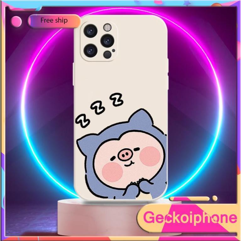 ốp lưng iphone  Từ 6 đến 12 promax Heo Ngủ  geckoD39