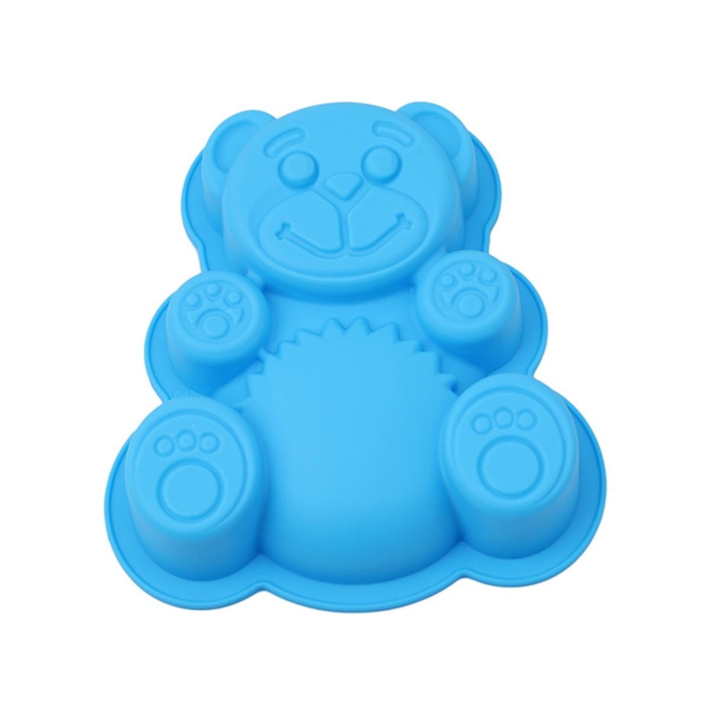 Khuôn Cắt Bánh Quy Hình Gấu 3D