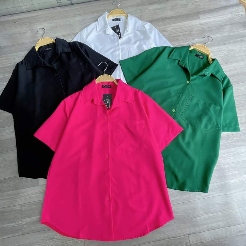 SET SƠ MI BASIC MIX QUẦN SHORT BIGSIZE