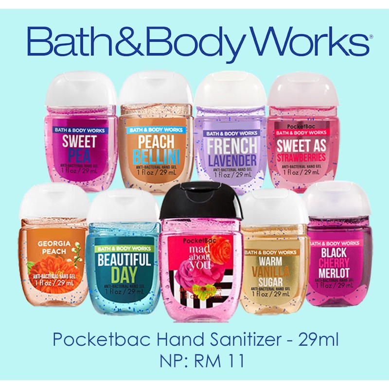 [Hàng có sẵn] Nước rửa tay khô /🌸 GEL RỬA TAY KHÔ BỎ TÚI BATH & BODY WORKS