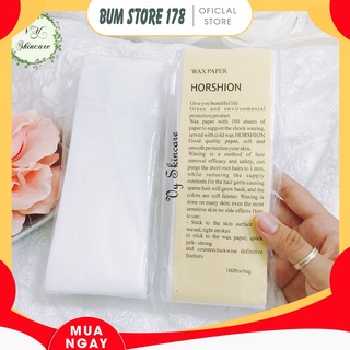 Giấy Wax Lông 100 Miếng Horshion