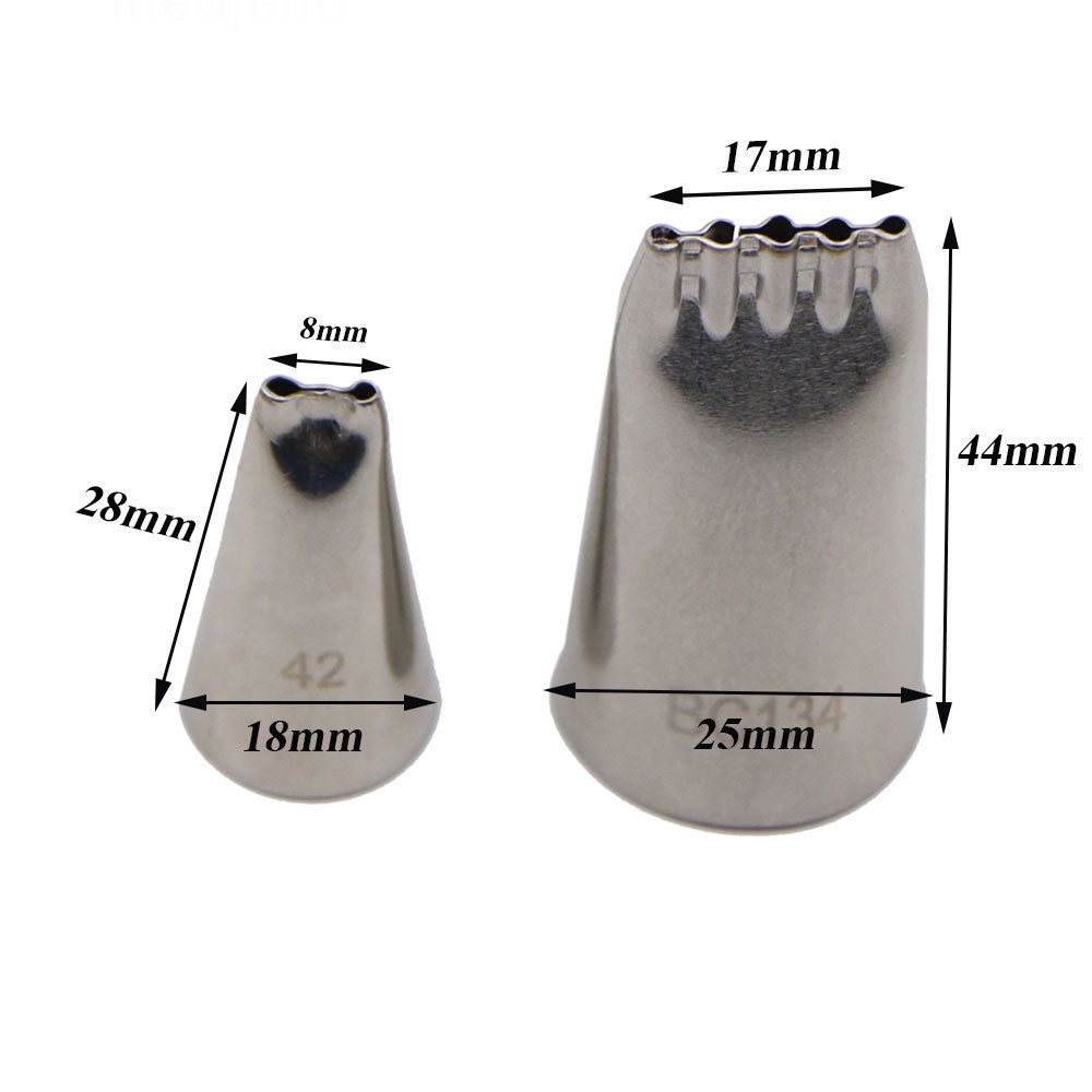 Set đuôi bắt bông kem dùng để trang trí bánh tiện lợi