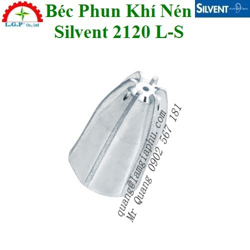 Silvent 2120 L - Béc Phun Khí Nén Silvent 2120 L ren kết nối cái G 1/4”